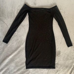 Mesh mini dress